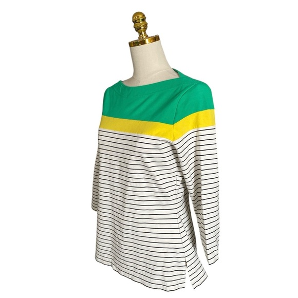 SARA CAMPBELL | The Pippa Colorblock Top in Stripes Size M - Picture 3 of 7